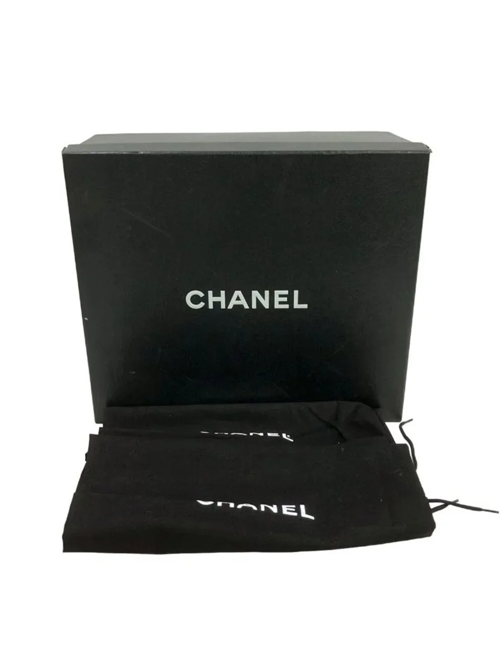 Chanel Booties 38.5 C Dark Navy Leather Boot